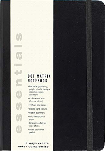 Essentials Large Black Dot Matrix von Peter Pauper Press